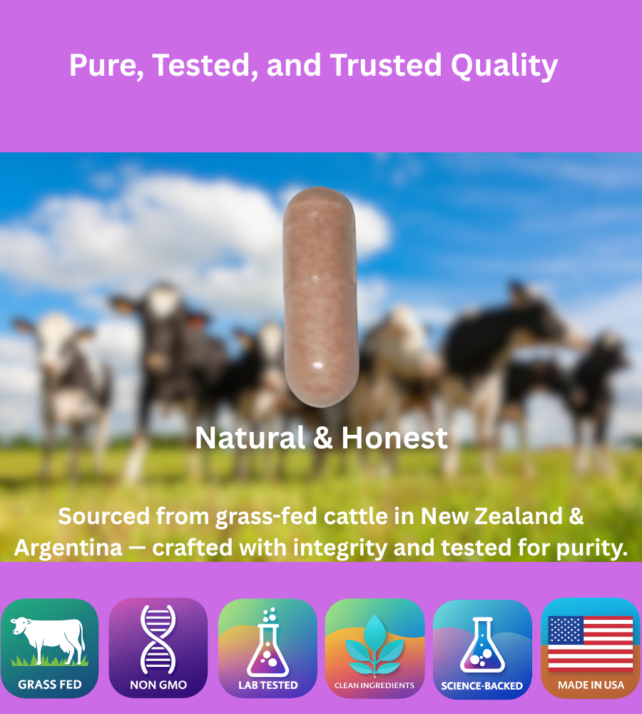 PrimoNourish Women’s Primal Health – Grass-Fed Beef Organ Complex (Liver, Kidney, Heart & Other Organs) – Supports Energy, Vitality & Hormone Balance – Non-GMO, Additive-Free – 120 Capsules, USA Made